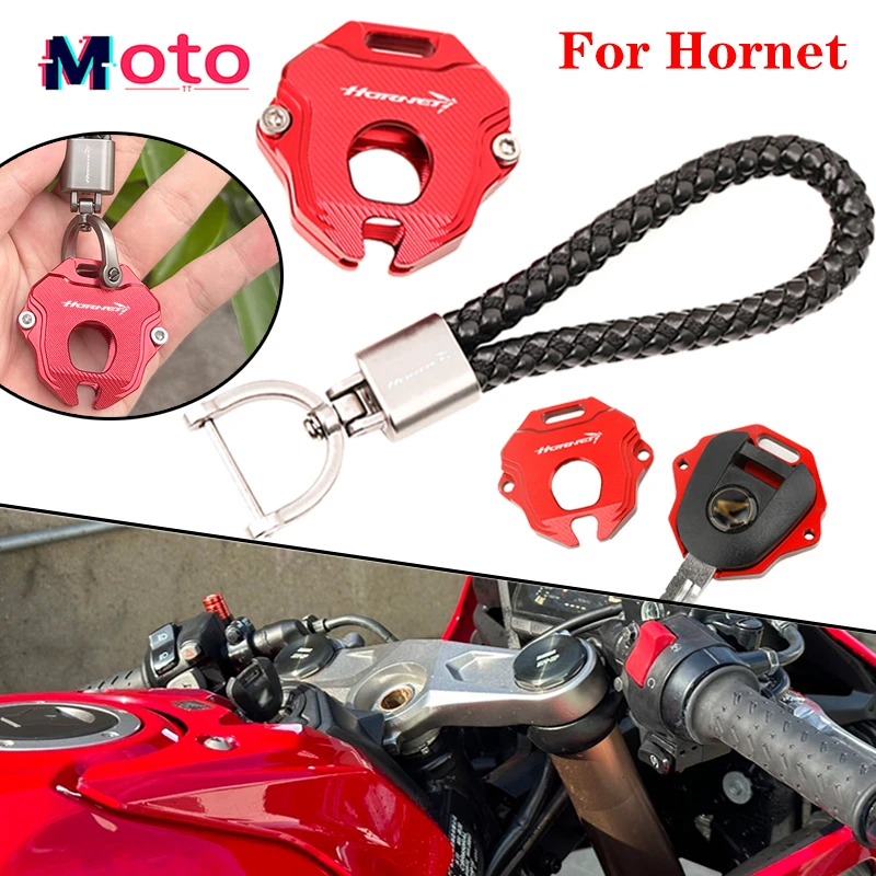 For HONDA Hornet CB750 HORNET CB 750 2023 2024  Fast Shipping Motorcycle Accessories Key Cover Case Shell Keychain Keyring Key