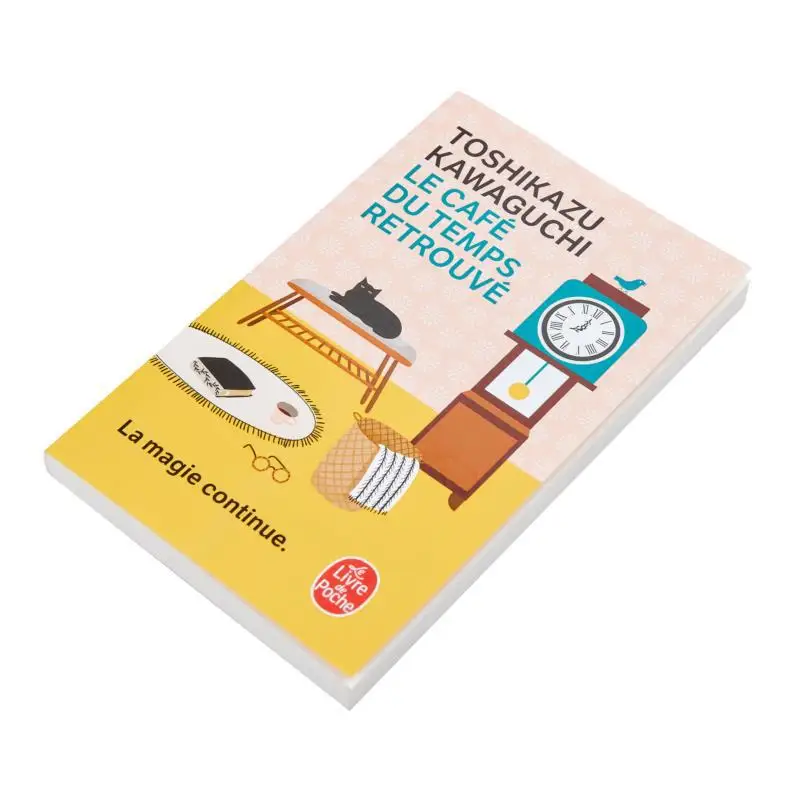 قهوة الزمن العثور على كتاب Toshikazu Kawaguchi Le Livre De Poche 9782253248323