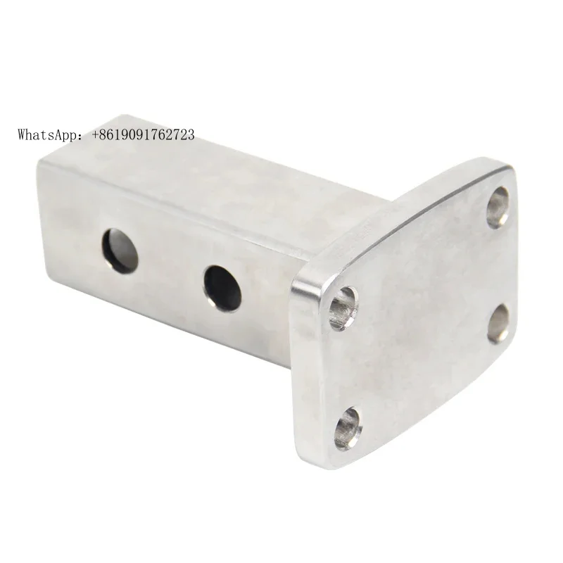 

ZAIQU Square Mouth Stainless Steel Connector With Trailer Hook for Trailers & Parts Accessories