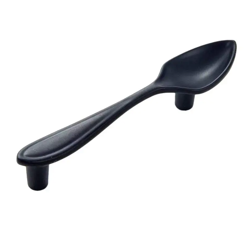 Door Handle 3-Handle Kitchen Handle - Black