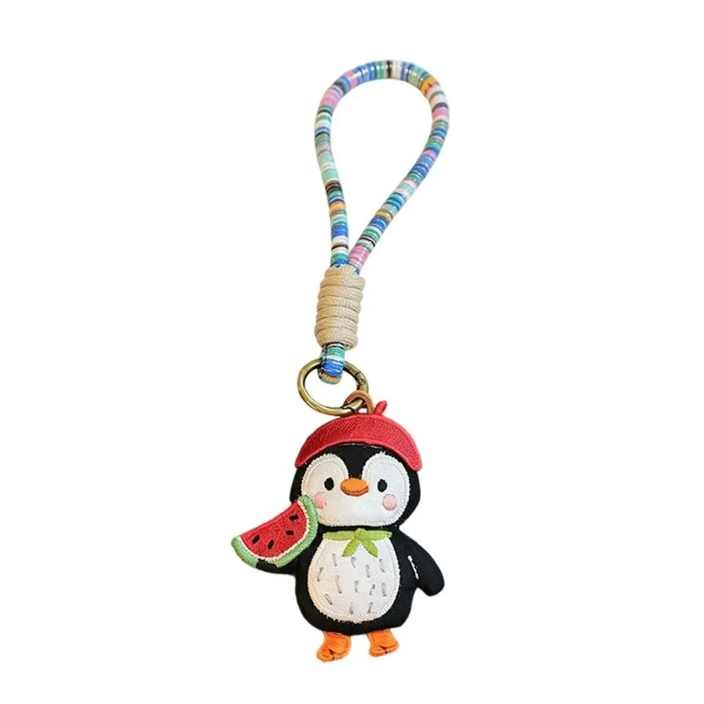 Cute Doll Cartoon Animal Keychain Handmade Creative Bag Pendant Portable Lucky Keyring Bag Decoration