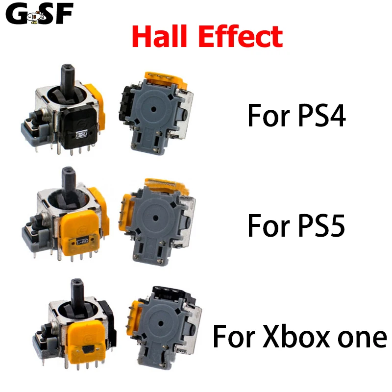 GSF 1PCS For Hall Effect Joystick Module Controller For PS4 030 040 050 Analog Sensor For PS5 Xbox One