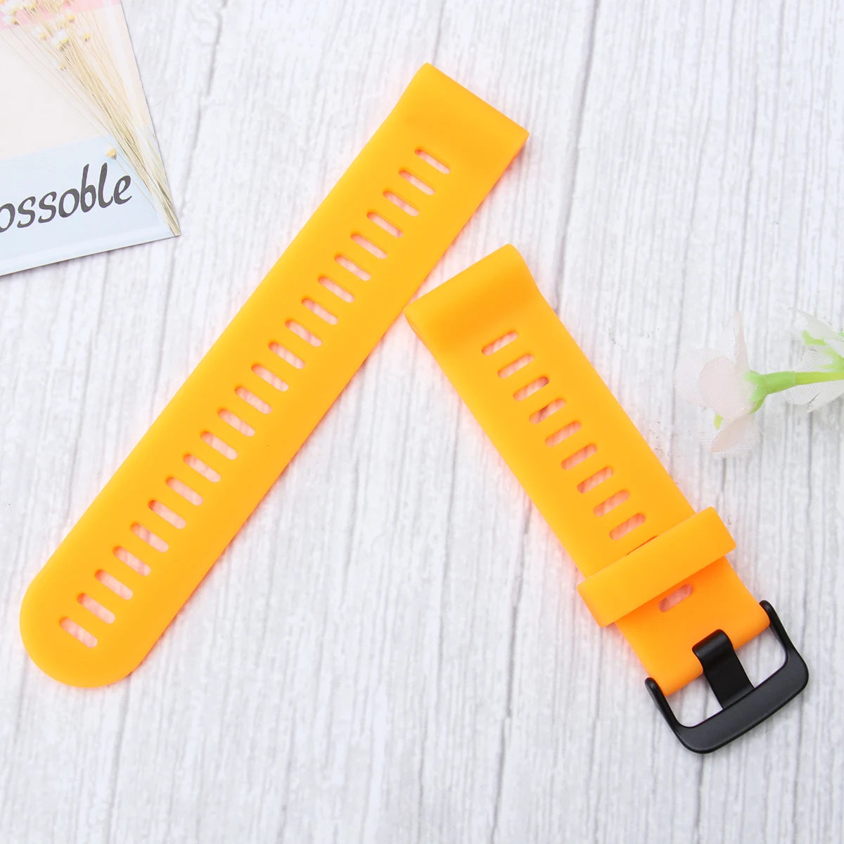 

Silicone Watch Strap Pc Material Durable Adjustable For Forerunner 945 935 Anti Drop Comfortable Long Lasting Woven Band