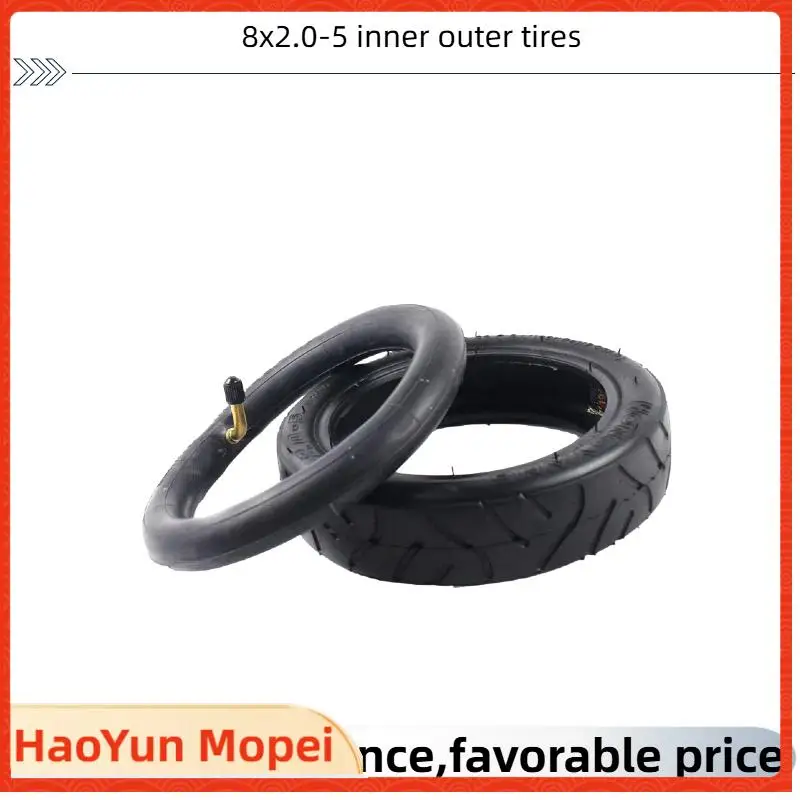Hot8X2.0-5 Inner Tube and Tyre for Electric Scooter baby Trolley 8 inch Pneumatic Tire 8x2.00-5 Tires