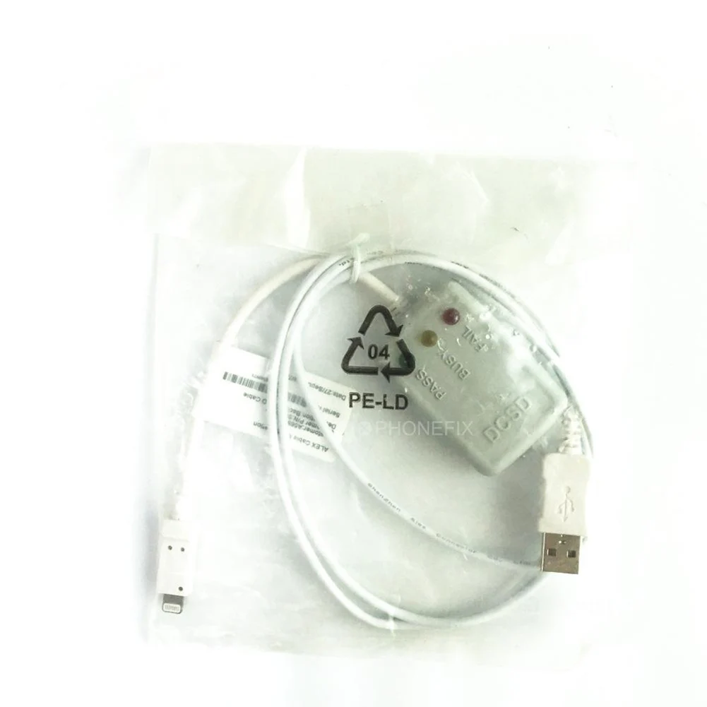 DCSD Alex USB Cable For IPhone 6S-X Serial Port Engineering Line Enter The Purple Screen Batch SysCfg Telecommunicatio