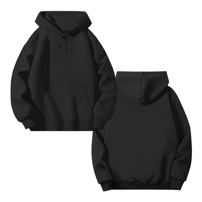 سويت شيرت رجالي مريح بغطاء للرأس وأكمام طويلة كاجوال بطباعة أمامية + جيوب - توصيل سريع في الولايات المتحدة، أزياء يومية للرجال