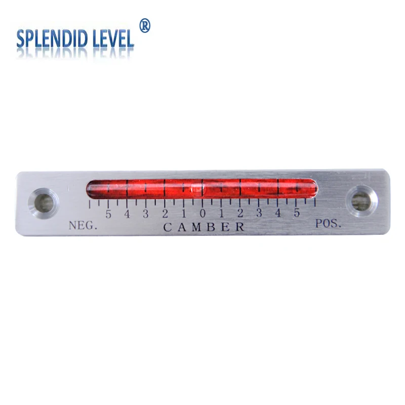 High-precision horizontal bubble four-wheel positioning level spirit level