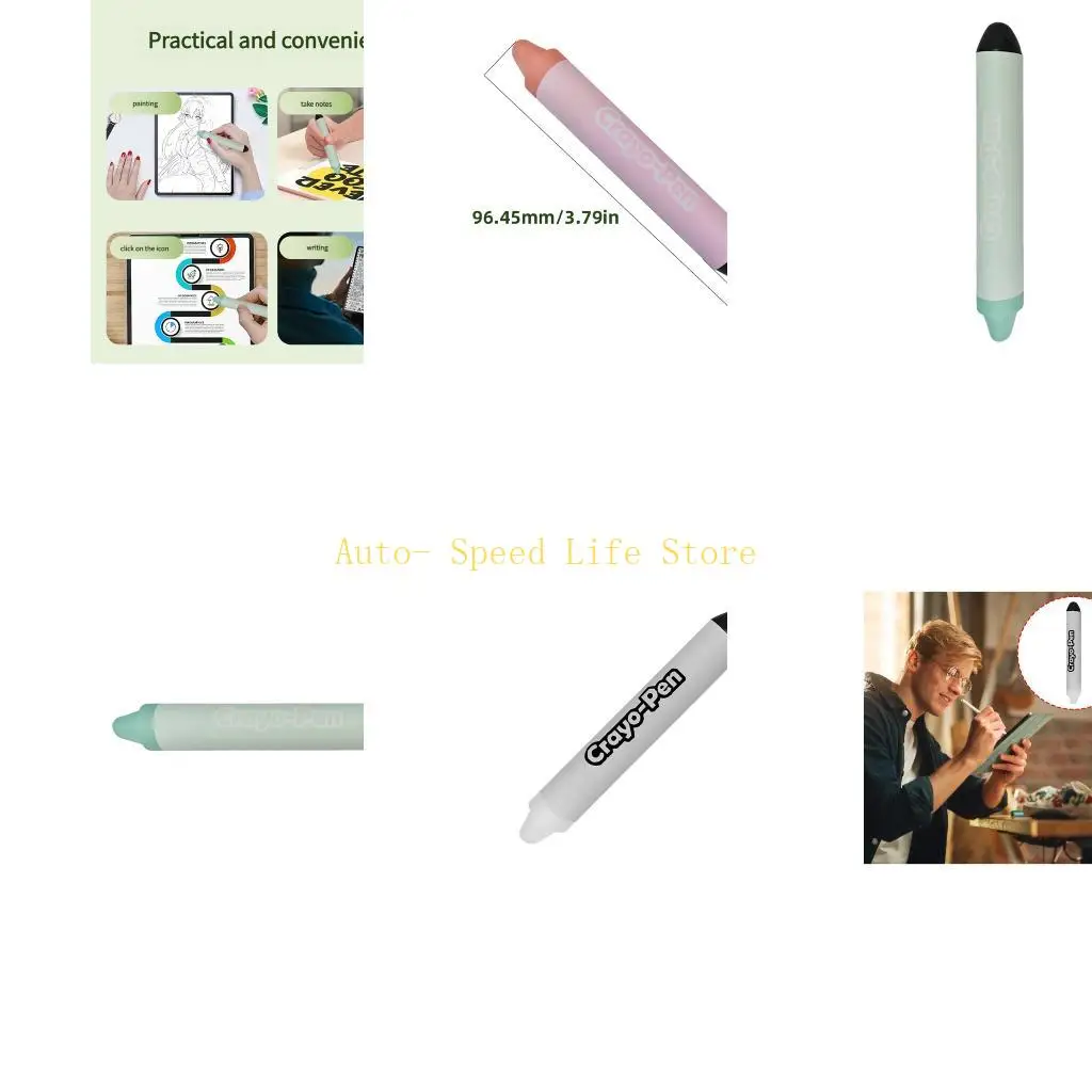 

02DA Touchable Screen Styluses Practical Phone Capacitive Pen for Mobile Tablet