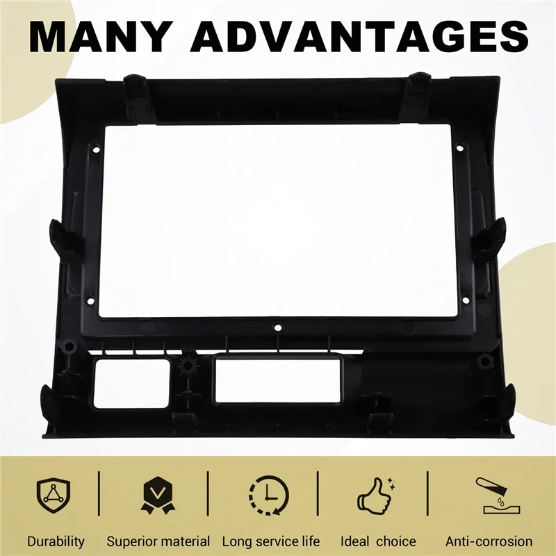 

Portable 9 Inch Car Frame Fascia Adapter Android Radio Dash Fitting Panel Kit For Toyota Land Cruiser 70 2023+
