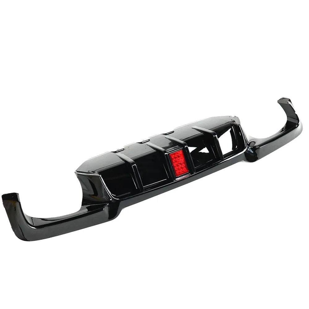 

DTM Type ABS Plastic Rear Diffuser With LED Rear Bumper Lip Spoilers for F10 M5 2011-2016custom