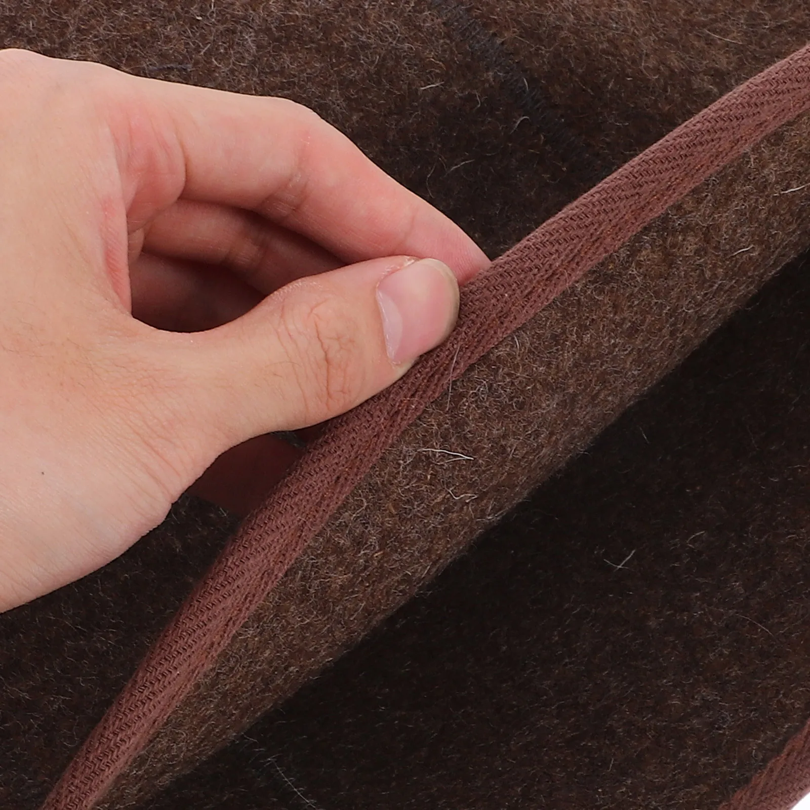 

Felt Sauna Hat Comfortable Heat Insulation Water Absorption Accessory for Women Men Bathing Caps Comfortable Sauna Hat