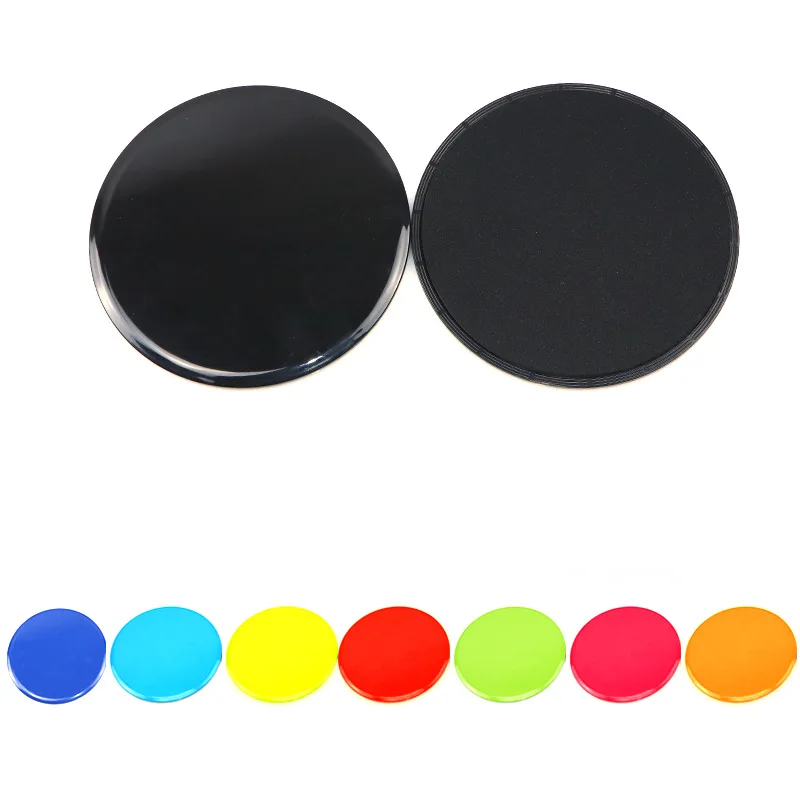 

2pcs Gliding Discs Slider Fitness Disc Exercise Sliding Plate Abdominal Core Muscle Training Yoga Sliding Disc Fitness Equipment