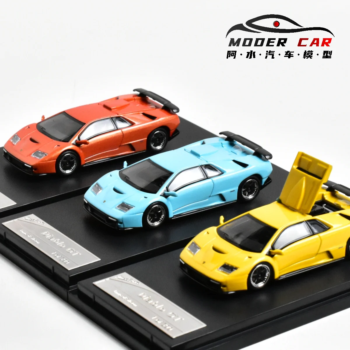 

Литая под давлением модель автомобиля Stance Hunters SH 1:64 Diablo GT