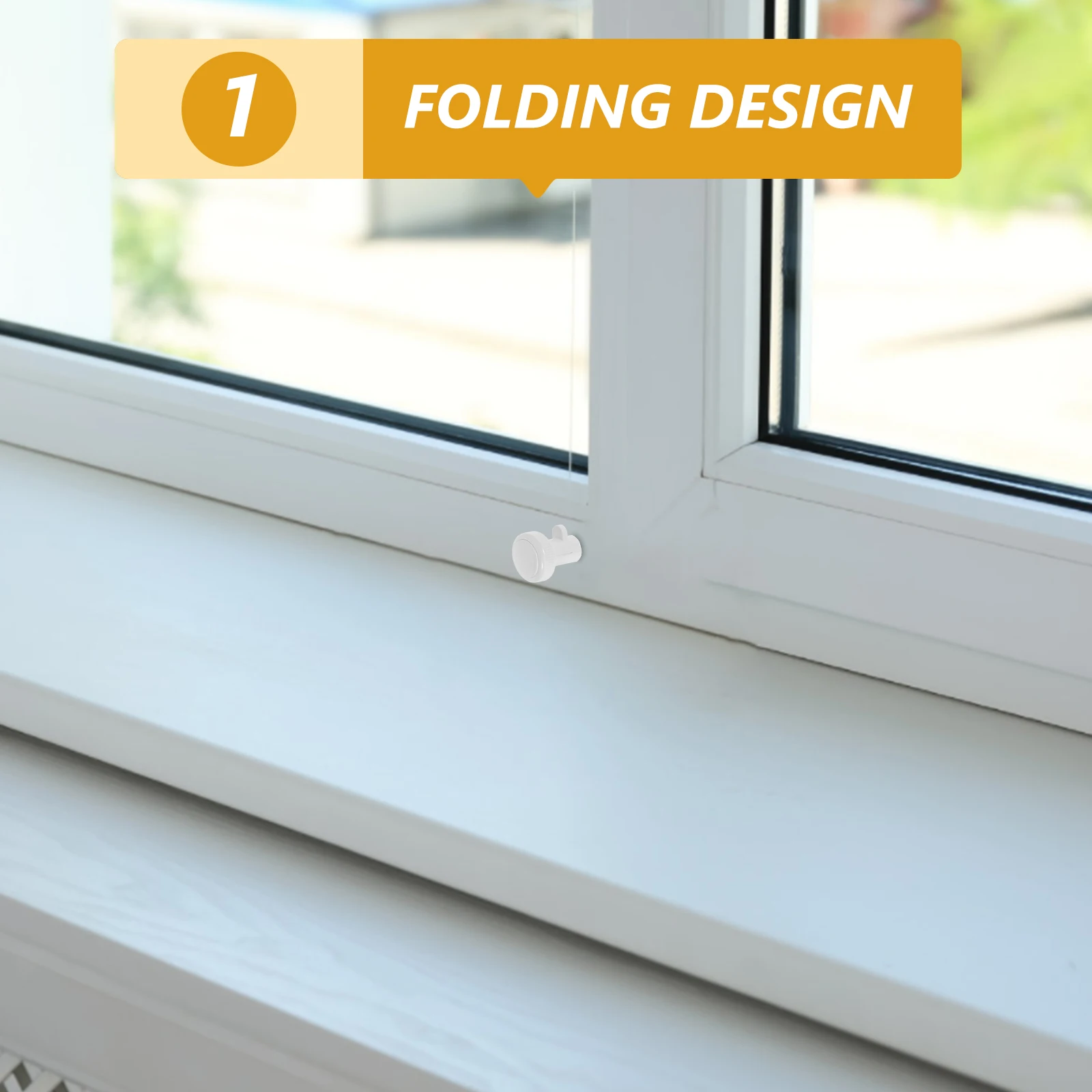 

Window Handle Plastic Replacement for Glass Balcony Sliding Casement Windows Durable Convenient Small Window Handle
