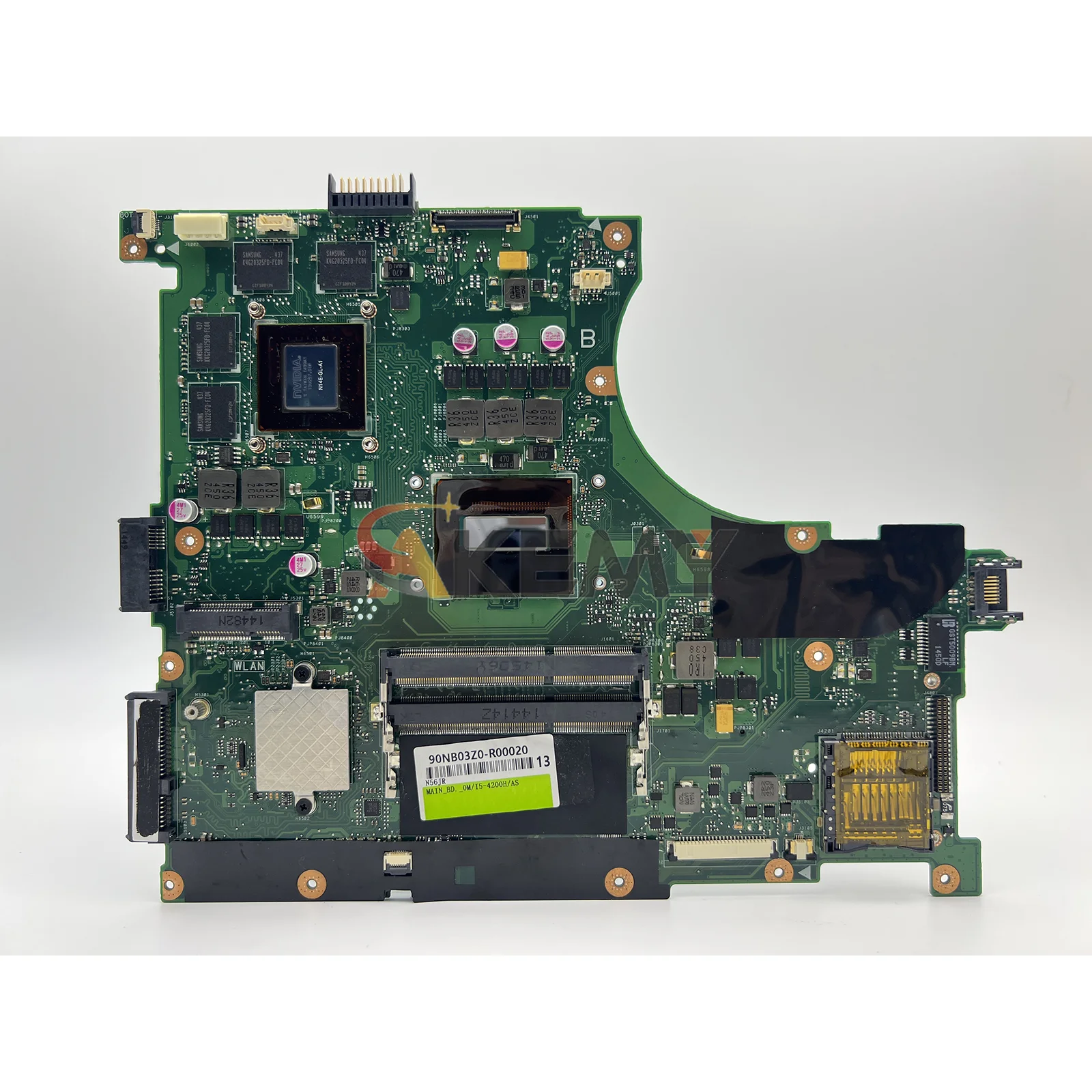 N56JR Laptop Motherboard Für ASUS N56JR N56JK N56J N56JN Notebook Mainboard Mit i3 i5 i7 CPU 100% tests OK schnelle versand stk