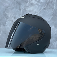 Ram4 Matte Black Half Helmet Men and Women Motorcycle Off-Road Summer Helmet Downhill Racing Mountain Cross Casco Capacete