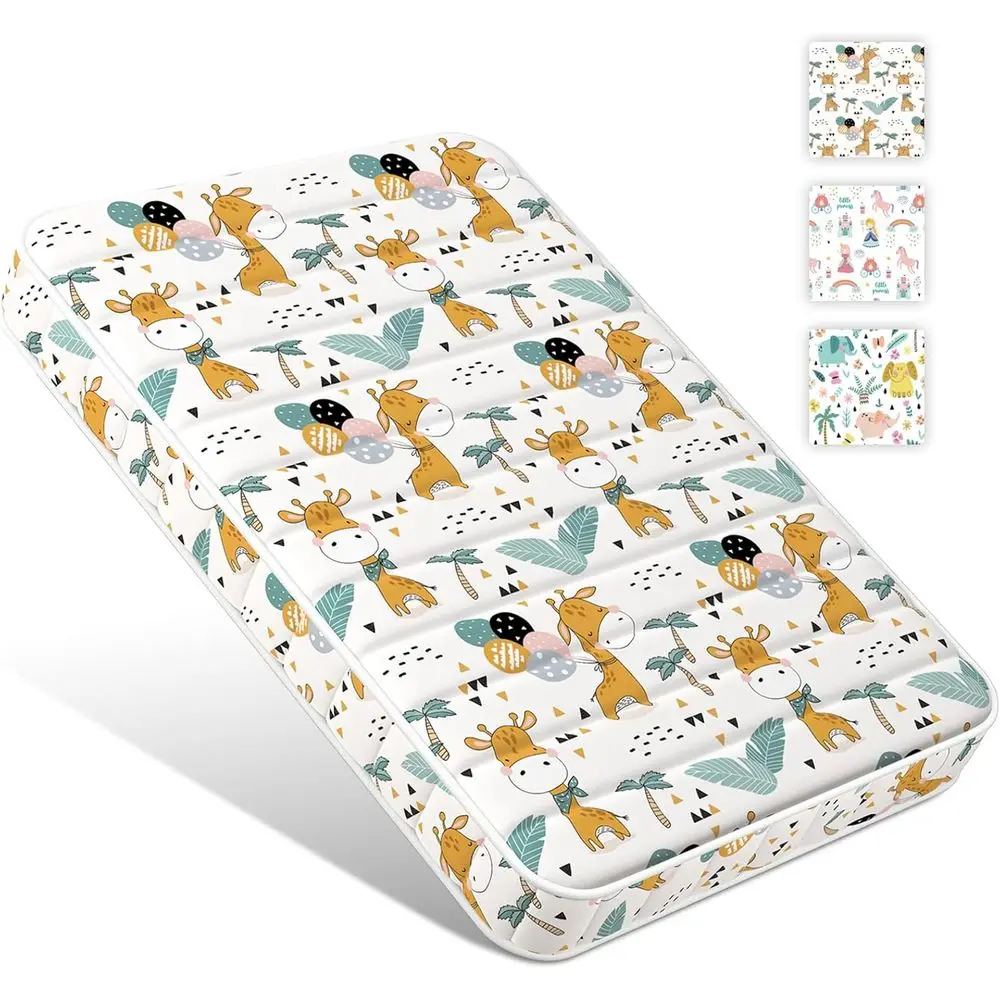 

Компактный портативный матрас из пены премиум-класса 3x24x38 – без запаха, устойчивый и комфортный для путешествий