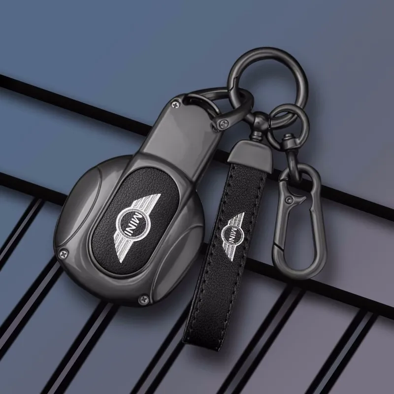 Car Smart Remote Key Fob Case Cover Holder Shell For BMW MINI COOPER S ONE JCW F54 F55 F56 F57 F60 CLUBMAN COUNTRYMAN Keychain