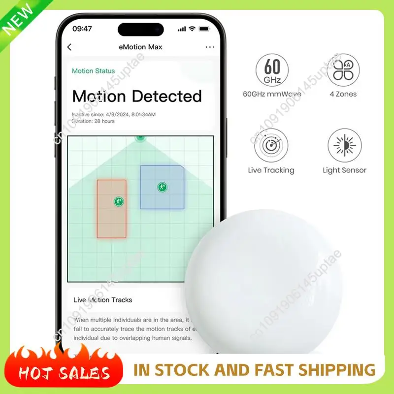 N88R Linknlink Emotion Max Wifi Sensor de presença inteligente IR Blaster, sensor de luz, Assistente doméstico Motion2mqtt