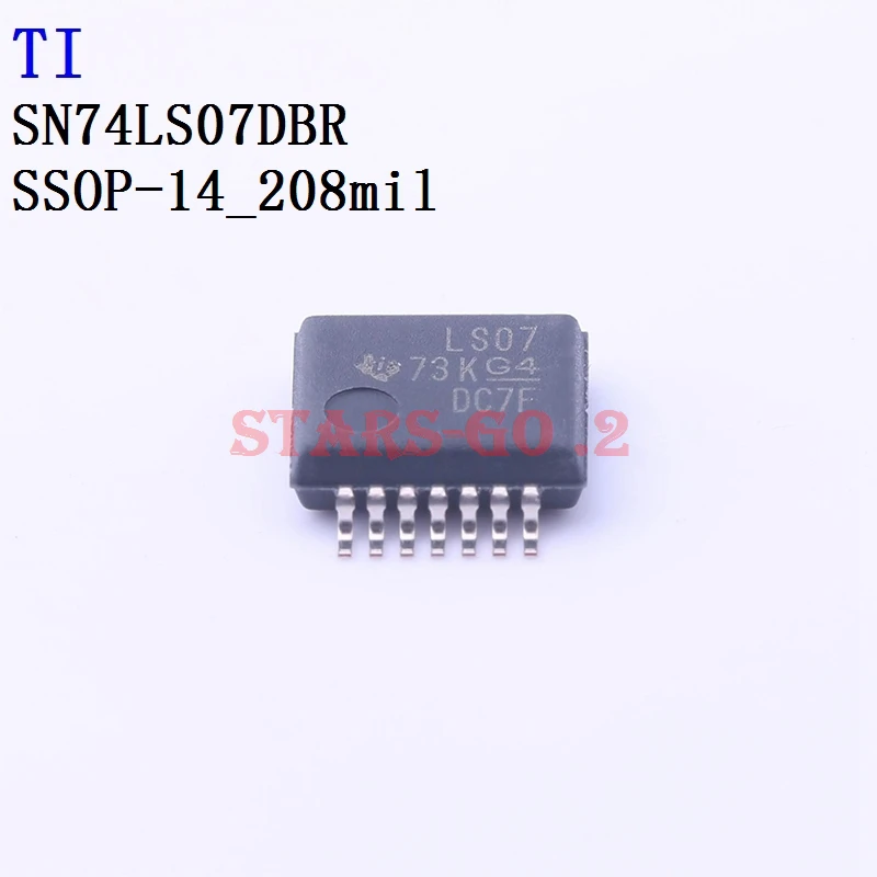 5PCS SN74LS07DBR SN74LS07DR SN74LS07N SN74LS07NSR TI Logic ICs