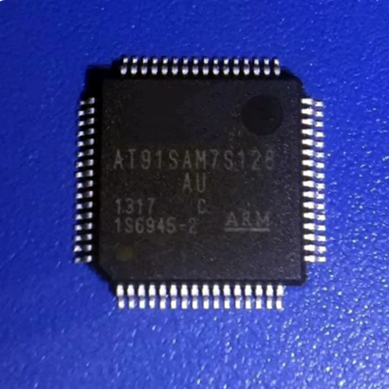 10pcs New AT91SAM7S128 AT91SAM7S128-AU AT91SAM7S128B-AU AT91SAM7S128C-AU AT91SAM7S128D-AU QFP-64 Microcontroller chip