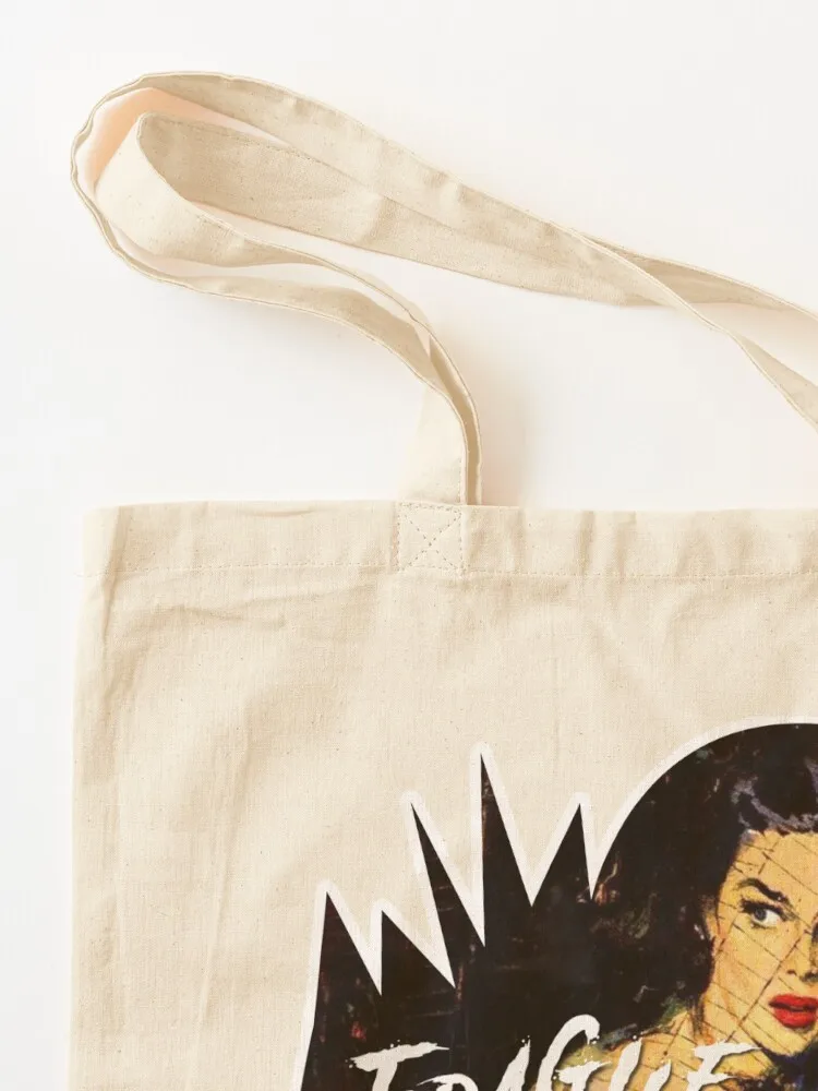 Fragile Masculinity Tote Bag tote bag canvas shopper bag women canvas shopper woman shopping bags foldable