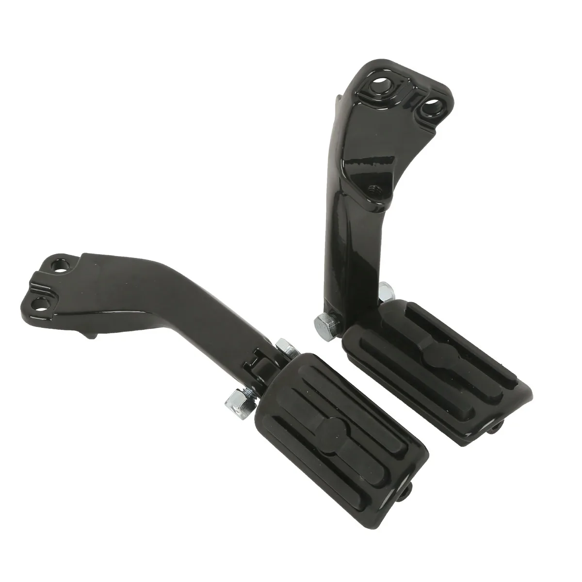 

Motorcycle Rear Passenger Foot Pegs Support Mount Bracket For Harley Dyna Fat Bob 2008-2016