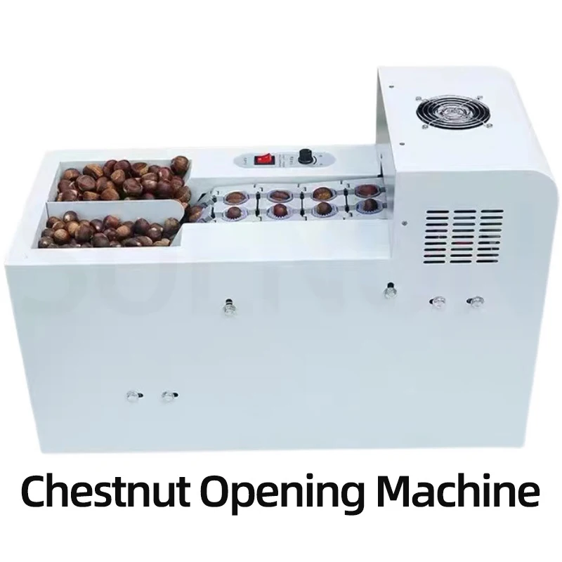 

Fully Automatic Chestnut Opening Machine Commercial Single And Double Chain Chestnut Cutting Machine Cone Chestnut Cutting Adju