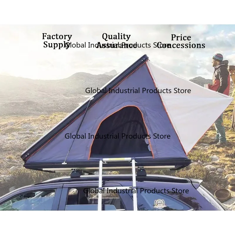 Factory directly supply Hard shell roof top tent camping off road hard shell  tentbox