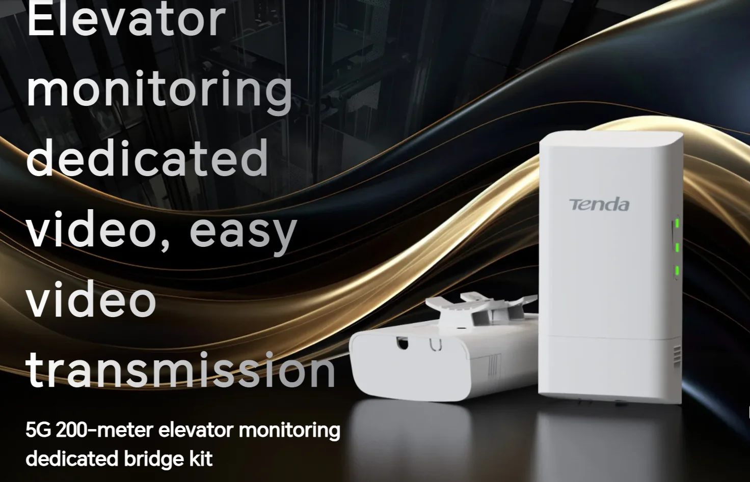 Tenda D5 Wifi6 600Mbps Outdoor CPE 7dBi Wireless 5GHz Wi-Fi AP/ Client Mode 0.2Km Transmission Range Easy to Setup