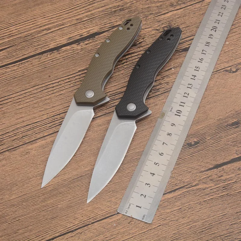 

1845 Outdoor Camping Folding Knife 8CR13 Blade Nylon Glass Fiber Handle Pocket Survival Tactical Hunting Utility Knives CED Tool