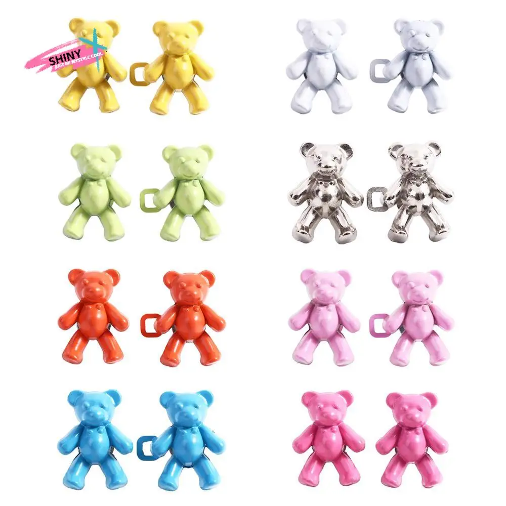 

2Pcs Women Seamless Detachable Bear Retract Waist Waist Tighten Clip Waist Pin Buckle Waist Button Clothing Accessories