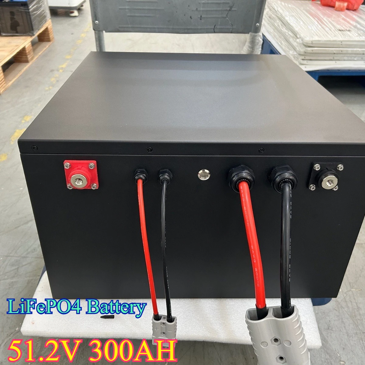

Forklift Lithium Iron Phosphate Battery 51.2V 300AH Extremely Empty 300A Protection Plate with Bluetooth High Current Battery