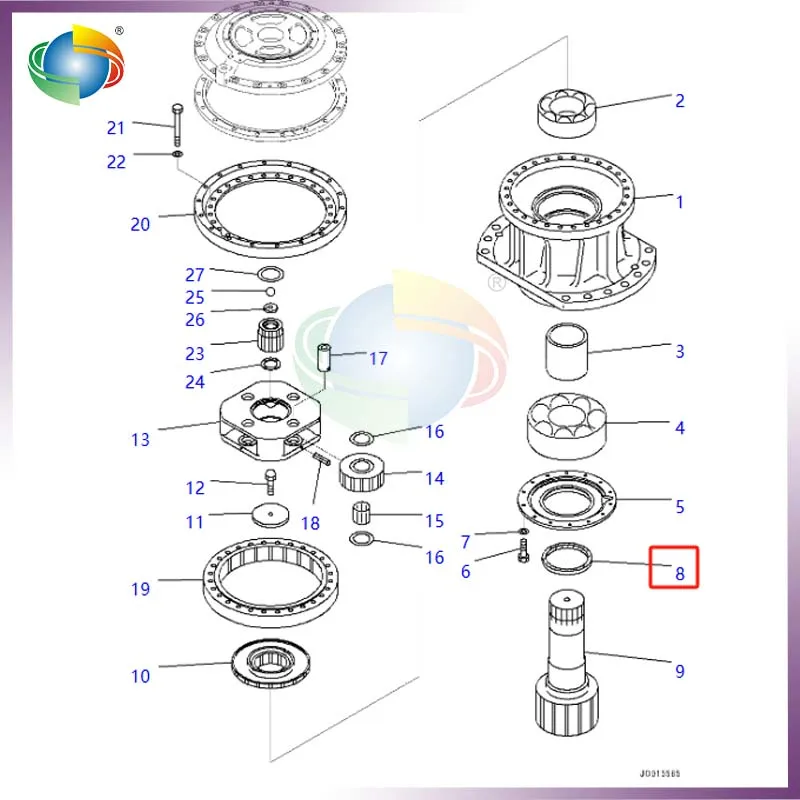 

209-26-71332 2092671332 МАСЛЯНОЕ УПЛОТНИК ДЛЯ ЭКСКАВАТОРА KOMATSU PC1800 PC2000 PC750 PC750S PC800 PC800SE