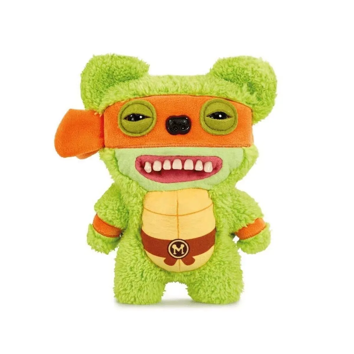 Fuggler Schlüsselanhänger Schildkröten Weiche Plüsch-Stoffpuppe Lustige Hässlich-Süße Zahnmonster-Spielzeuge Cartoon-Anime-Figuren Kinder-Trend Weihnachtsgeschenk – Detail 5
