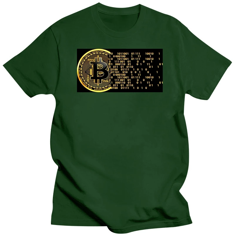 Camiseta de Bitcoin para hombre, camisa de manga corta con diseño de criptomoneda, Bitcoin, BTC, moneda de dinero, Punk