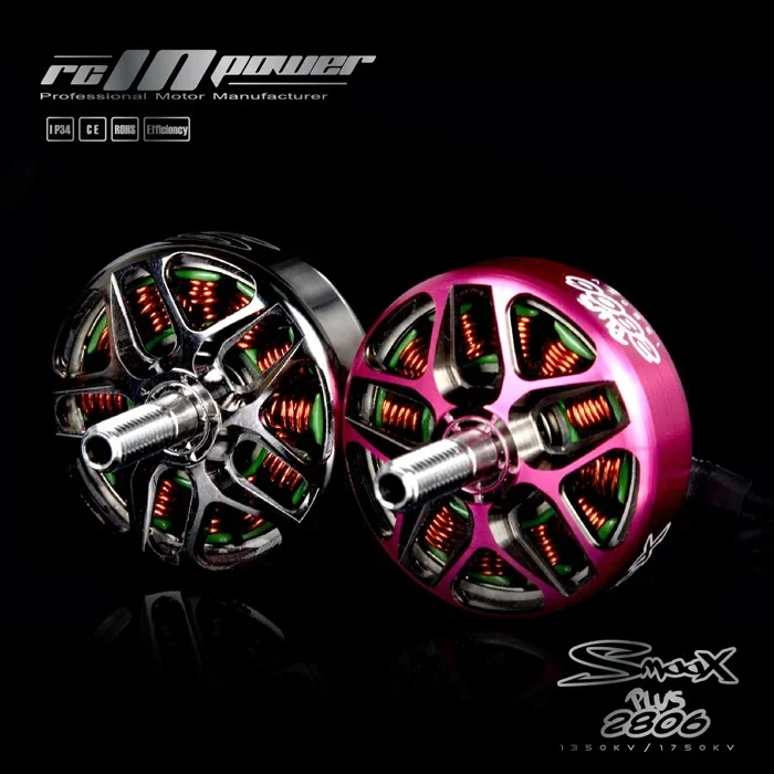 

RCINPOWER SmooX 2806 Plus 1350KV 1750KV 4-6S Brushless Motor
