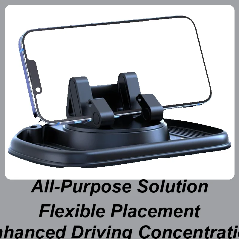 

Phone Mount For Car Multifunctional Auto Phone Mount Stable Adhesive Multifunctional Car Accessories For Smartphones Auto