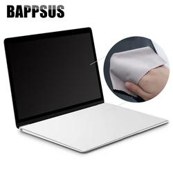 Microfiber Protective Film Cover Keyboard Imprint Protection Blanket Cleaning Cloth 13/15/16in Compatible for MacBook Pro New