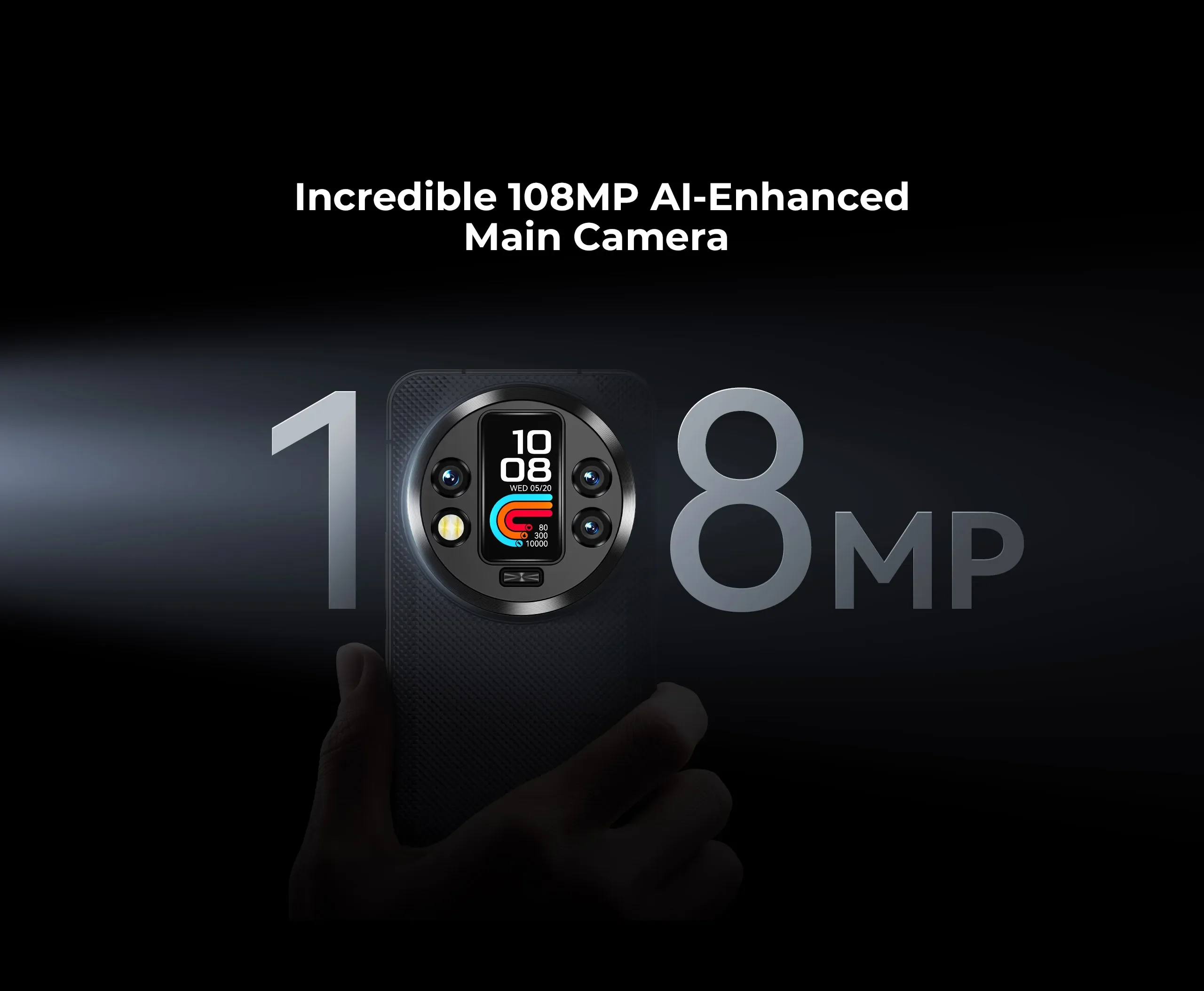 OUKITEL WP200 Pro 5G 72(24+48)GB+1TB Rugged Mobile Phone Android 15 6.7'' 120Hz 108MP+32MP 8800mAh 45W Dual SIM/AI/NFC