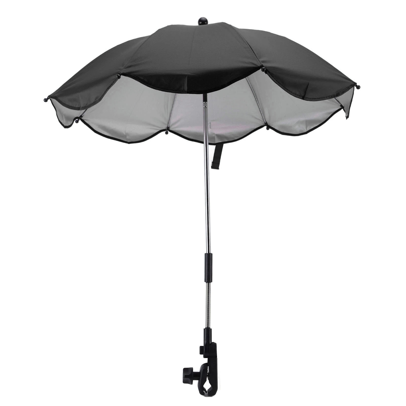 14in Universal Stroller Parasol with UV Protection Adjustable Baby Stroller Umbrella