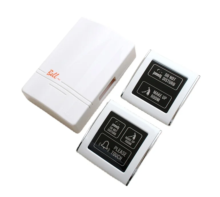 

Easy Wiring Practical 433 Wireless DND Touch Doorplate Smart Wall Switch