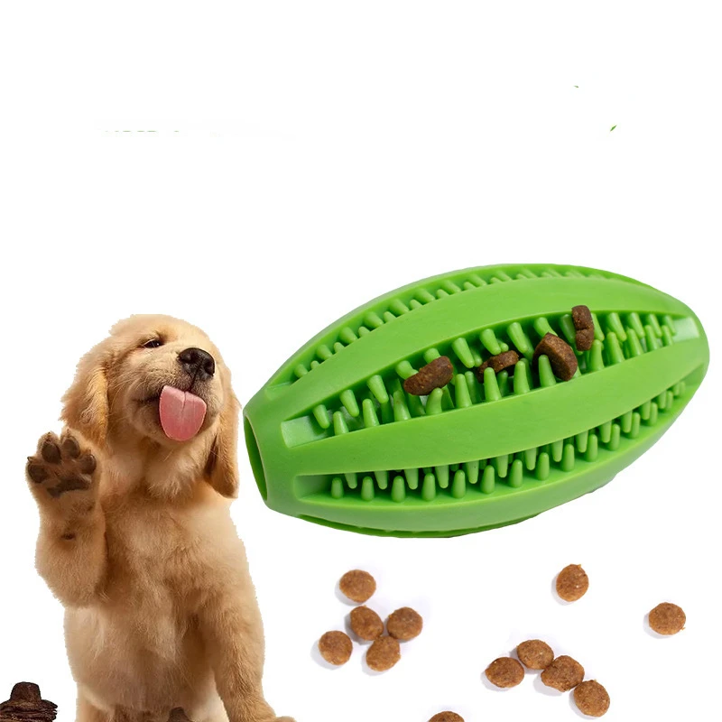 9cm Pet Dog Toy Interactive Rubber Balls for Small Large Dogs Puppy Cat Chewing Toys Pet Tooth Cleaning Indestructible Dog Ball