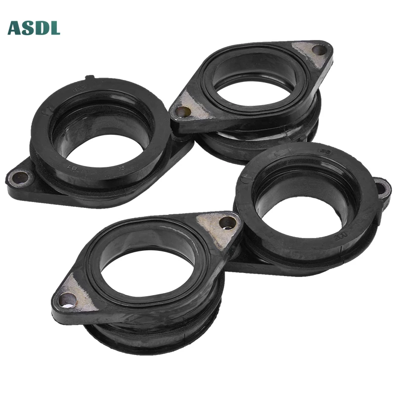 Motorcycle Carburetor Air Intake Manifold Pipe Interface for Yamaha YZFR6 YZF R6 YZF-R6 2006-2023 2C0-13596-00-00 2C0-13586-00