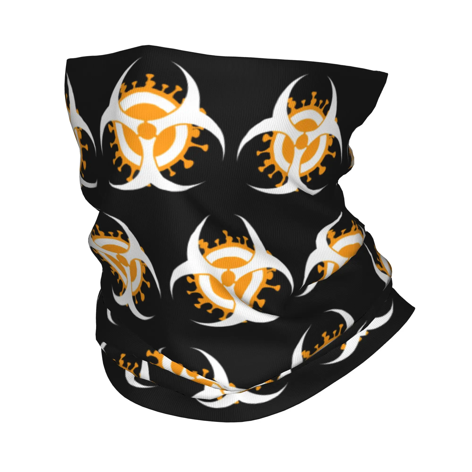 Custom Umbrellas Biohazard Winter Headband Neck Warmer Women Men Ski Cycling Tube Scarf  Face Bandana Gaiter