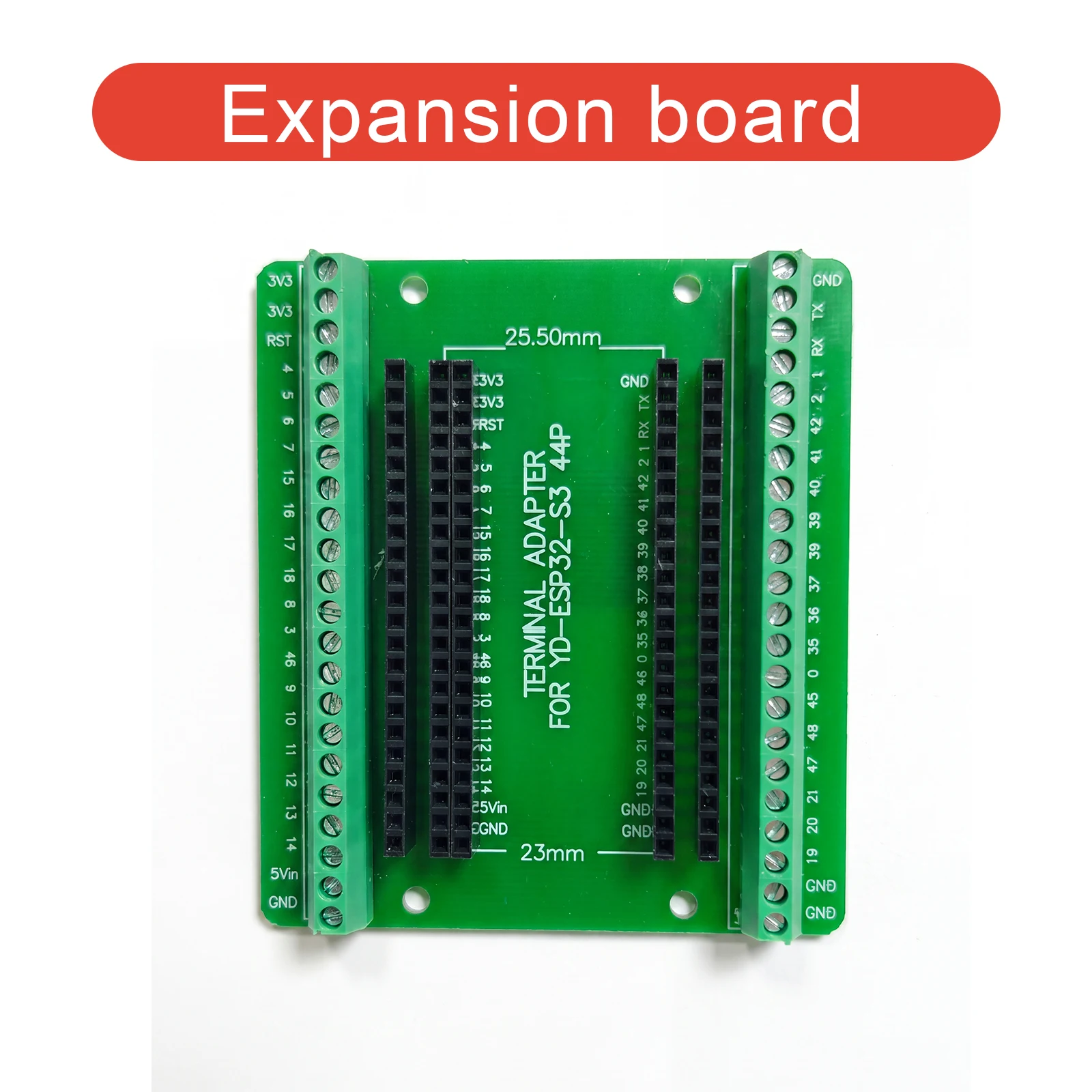 ESP32-S3 Ontwikkelingsbord WiFi Bluetooth 5.0 Dual-Core 240MHz N16R8 N8R8 8MB PSRAM Dubbele USB-C 44PIN Adapter voor MicroPython IoT
