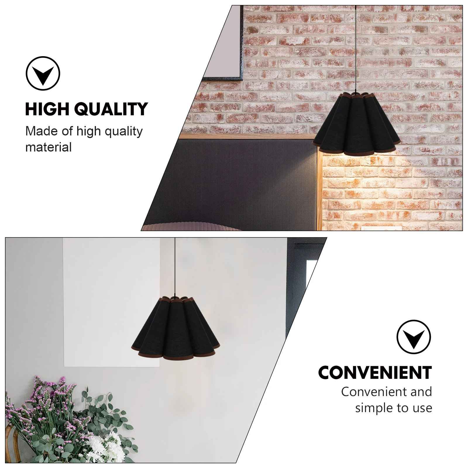 Lampshade Petal Pleated Holder Light Accessory Covers Decorate Simple Household Flowers Chandelier Stylish Decorative