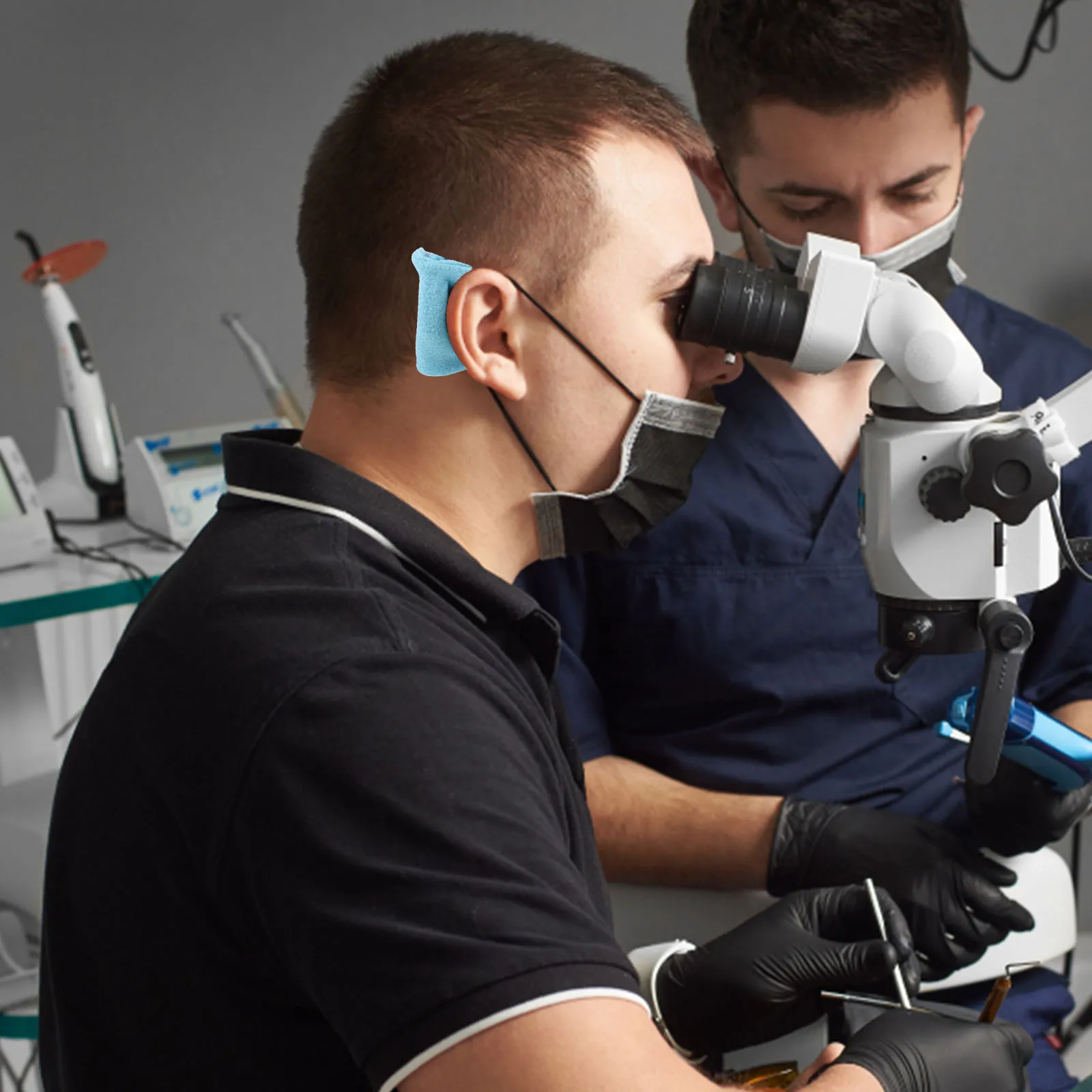 

6 Pcs Ear Pads Comfortable Reusable Protective Cushions for Sunglasses Supplies Glasses Mask Users Polyester Supplies