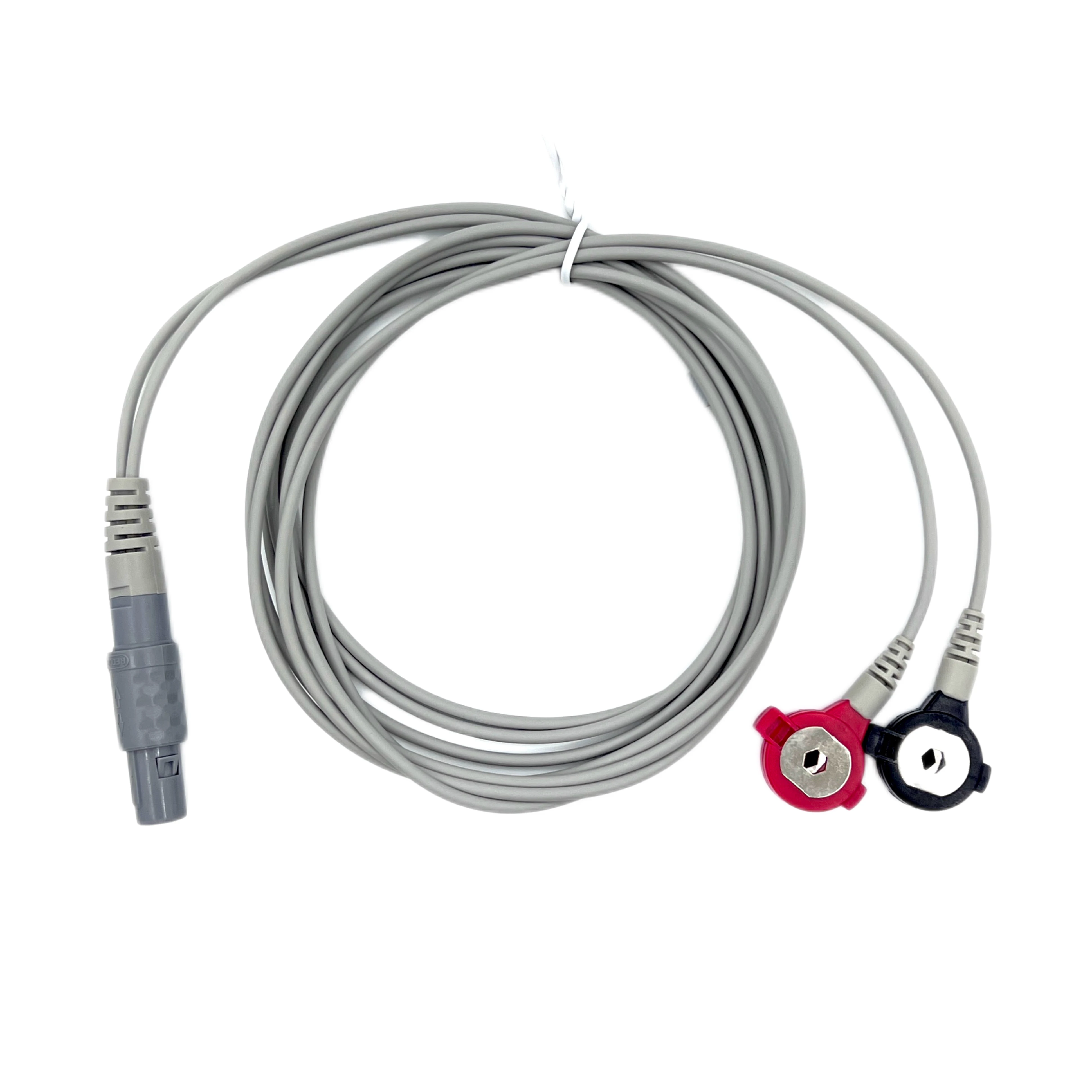 ECG Cable 2-Lead LEMO 1m - Adult TPU - Model 0009