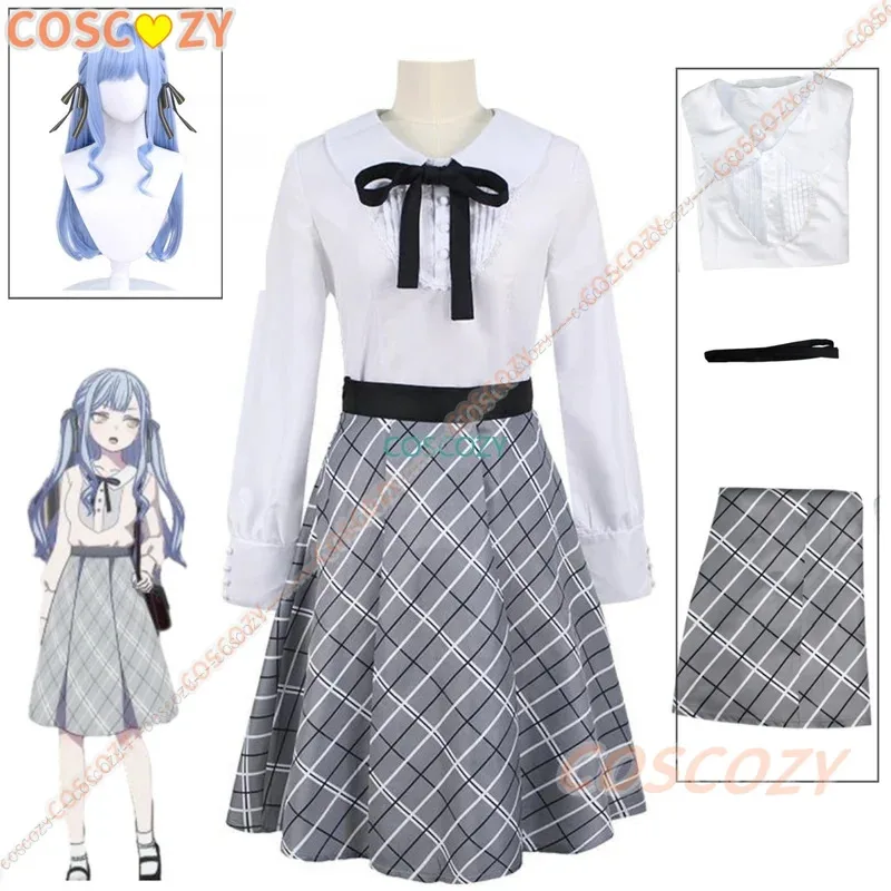 

New BanG Dream MyGO Togawa Sakiko Cosplay Costumes Blue Wig Anime Cosplay Costume Woman Clothes for Party Event Convention